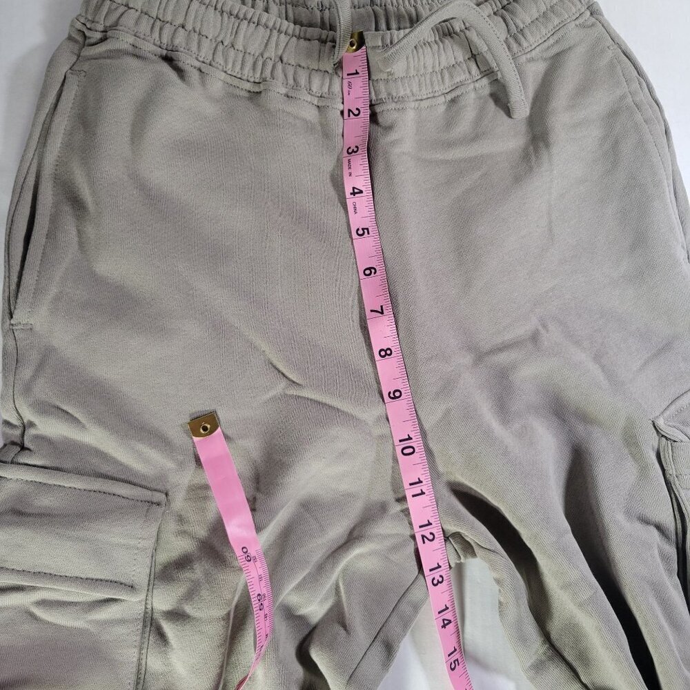 WeWoreWhat Women Beige Cotton Cargo Pants Sweatpants Size XXS - Picture 7 of 10